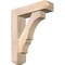 Ekena Millwork Balboa Craftsman Smooth Bracket w/ Offset Brace, Douglas Fir, 5 1/2"W x 20"D x 24"H BKT0604X20X24BOA04SDF - alternate 1